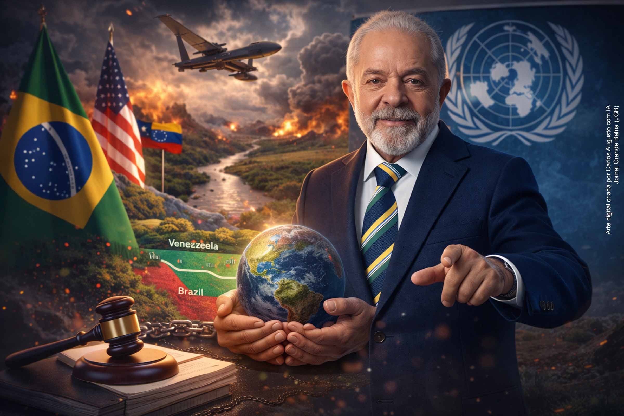 Presidente Lula critica ações dos EUA na Venezuela, alerta para erosão do direito internacional e defende multilateralismo