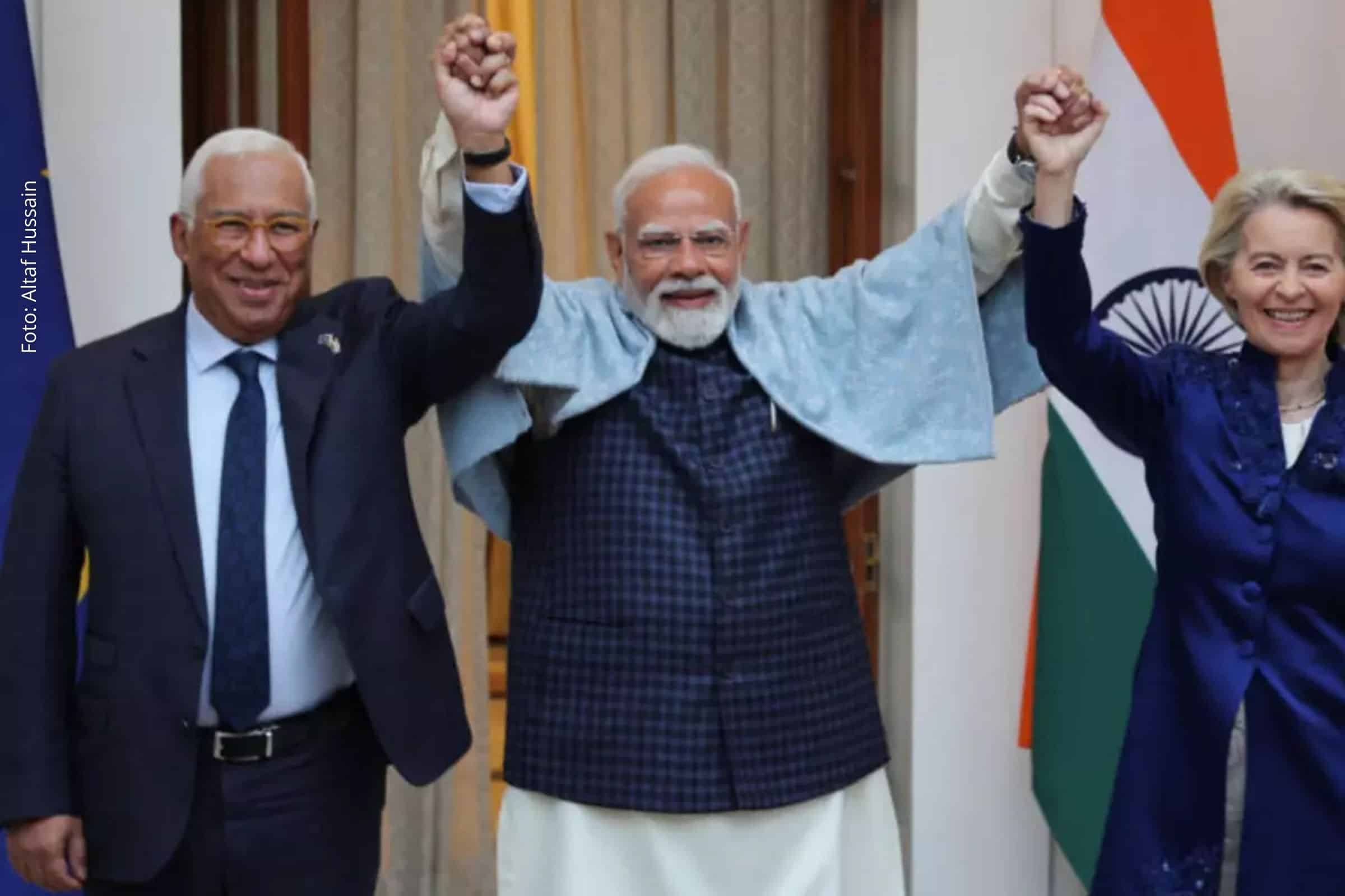 Índia e União Europeia concluem acordo de livre comércio após 20 anos e criam zona econômica para 2 bilhões de pessoas