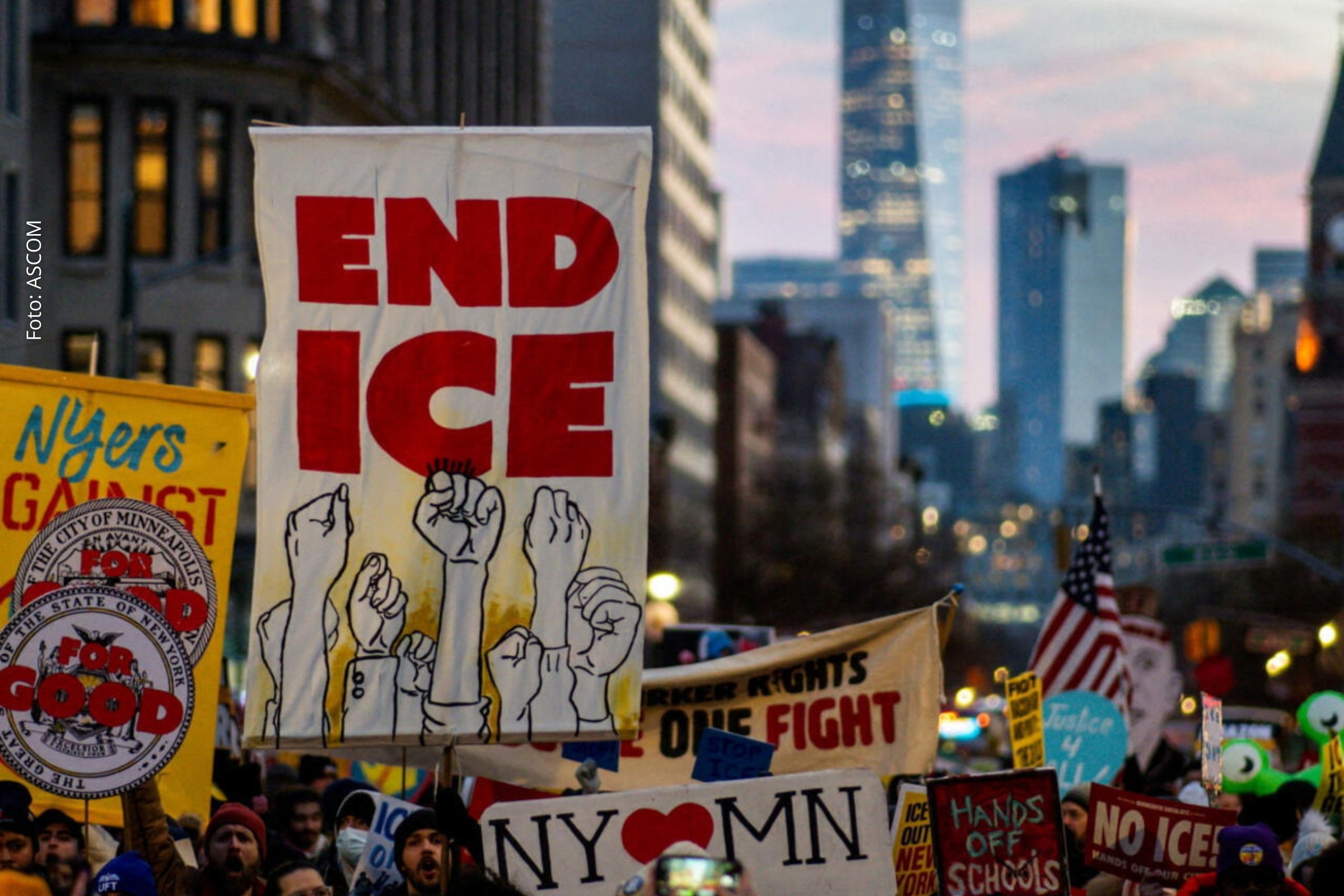 Greve nacional nos EUA contra operações do ICE mobiliza cidades, paralisa trabalho, aulas e consumo após mortes em ações federais