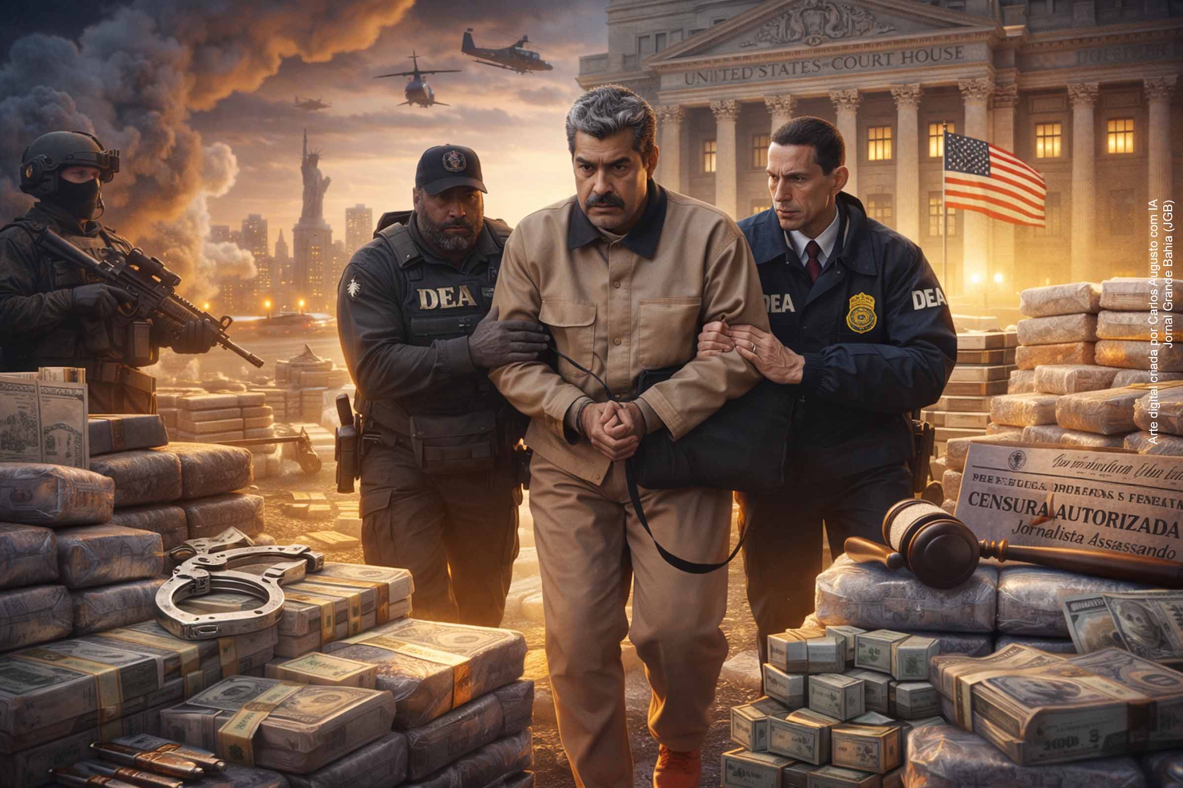 Queda do presidente Nicolás Maduro, combate aos narcoestados e a reconstrução dos valores sociais: uma leitura política e marxista do colapso institucional | Por Carlo Augusto