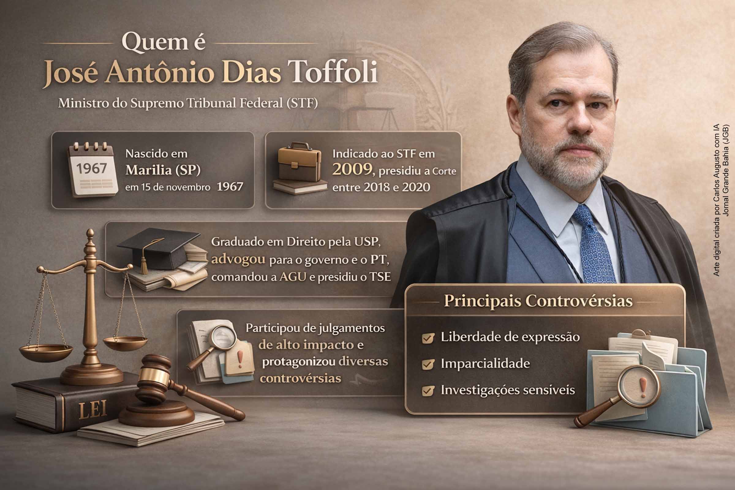 Quem é Dias Toffoli: trajetória do ministro no STF e novos desdobramentos do Caso Banco Master