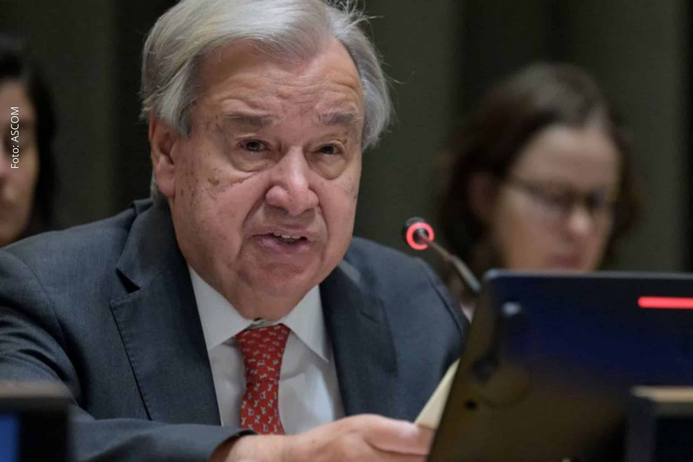 Secretário-geral da ONU cobra cumprimento do direito internacional e liderança do Conselho de Segurança.