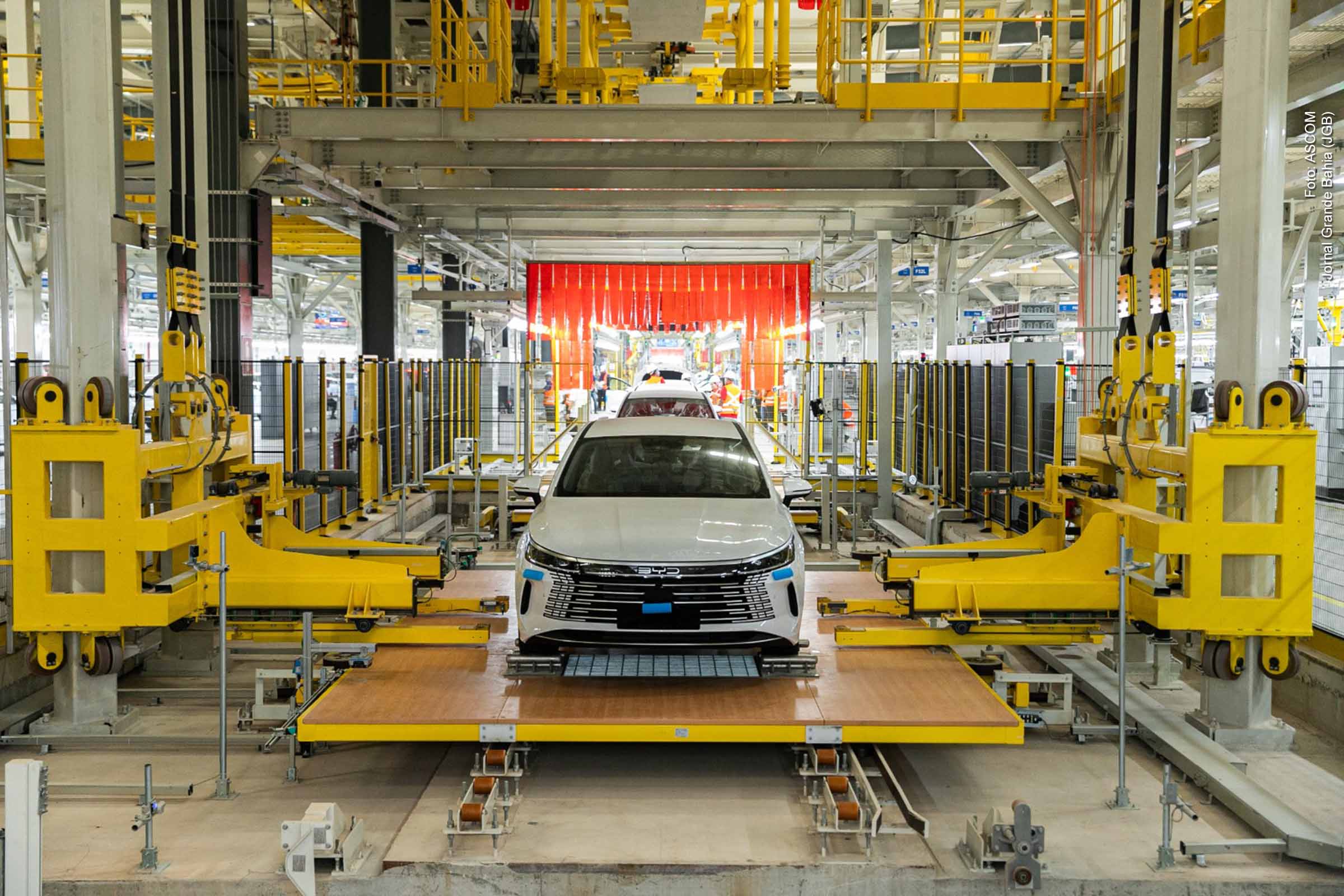 BYD retoma produção em Camaçari e se aproxima de 20 mil veículos fabricados no Brasil