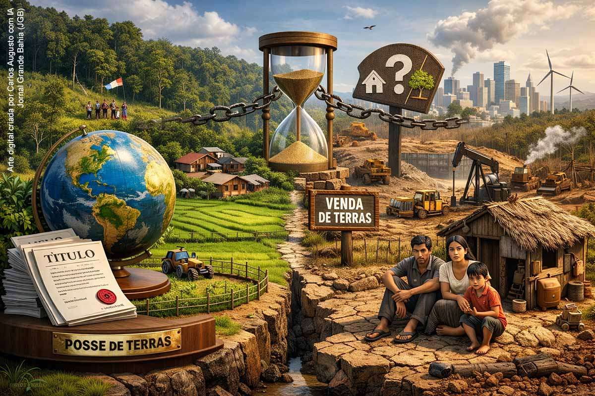 Relatório global divulgado pela FAO, ILC e Cirad aponta que apenas 35% das terras do planeta possuem posse formalmente documentada. O estudo revela que 1,1 bilhão de pessoas temem perder seus direitos à terra ou habitação nos próximos cinco anos, enquanto grandes propriedades concentram a maior parte das terras agrícolas. O documento também destaca desigualdades regionais, pressões ambientais sobre territórios tradicionais e a necessidade de fortalecer a governança fundiária global.