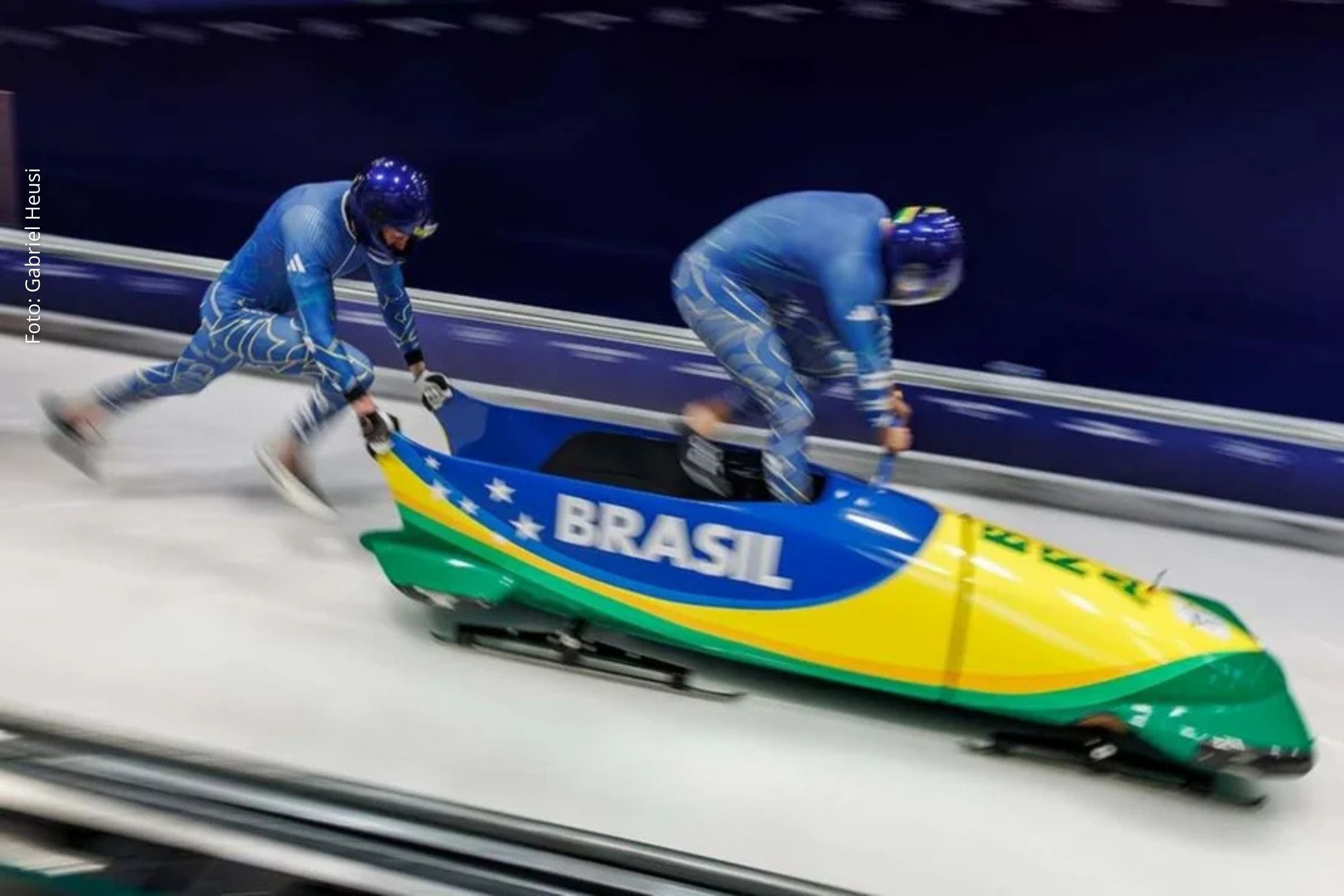 Brasil alcança melhor resultado no bobsled 2-men em Olimpíadas de Inverno