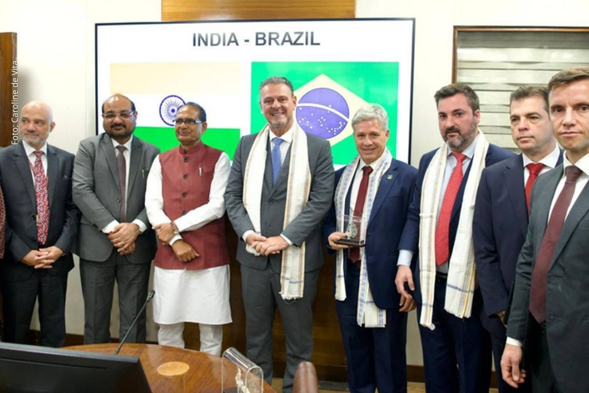 Reunião ministerial em Nova Délhi trata de bioinsumos, tecnologia rural, abertura de mercados e integração produtiva entre as duas potências agrícolas.
