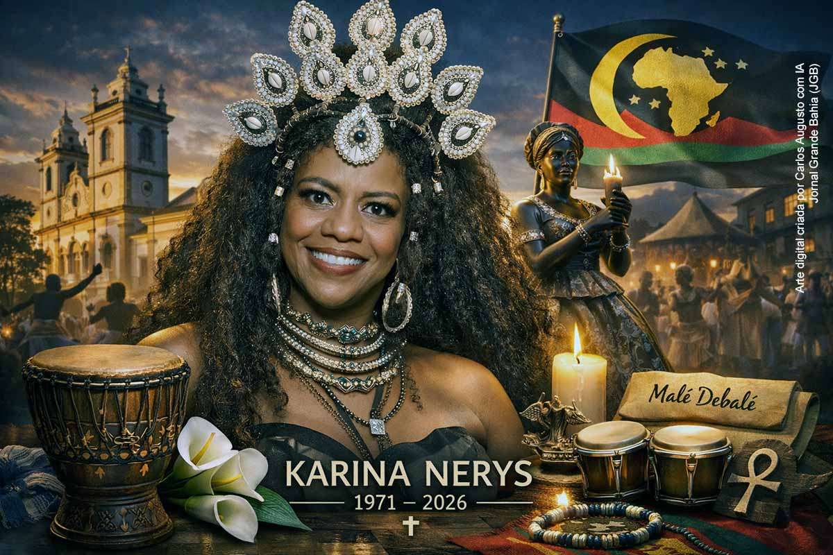 A cantora Karina Nerys, integrante da ala de canto do Malê Debalê desde 2013, morreu e recebeu homenagens da Secretaria de Cultura da Bahia e da comunidade cultural afro-baiana. Reconhecida por sua voz e atuação artística, a cantora contribuiu para atividades culturais do bloco afro considerado o maior balé afro do mundo. Seu legado permanece associado à valorização da cultura afro-brasileira e à história do Malê Debalê.