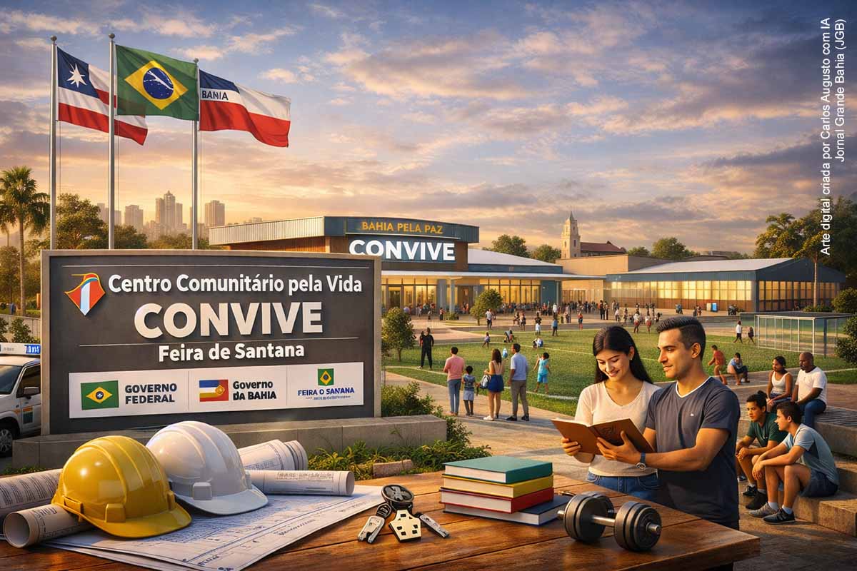 O Governo Federal, o Governo da Bahia e a Prefeitura de Feira de Santana autorizaram a construção do Centro Comunitário pela Vida (Convive) no bairro Mangabeira/Alto do Papagaio. Integrado ao Novo PAC, o equipamento atuará em parceria com os Coletivos Bahia pela Paz, oferecendo serviços sociais, educacionais e esportivos voltados à juventude. A iniciativa busca fortalecer políticas públicas de prevenção à violência e inclusão social em territórios vulneráveis.