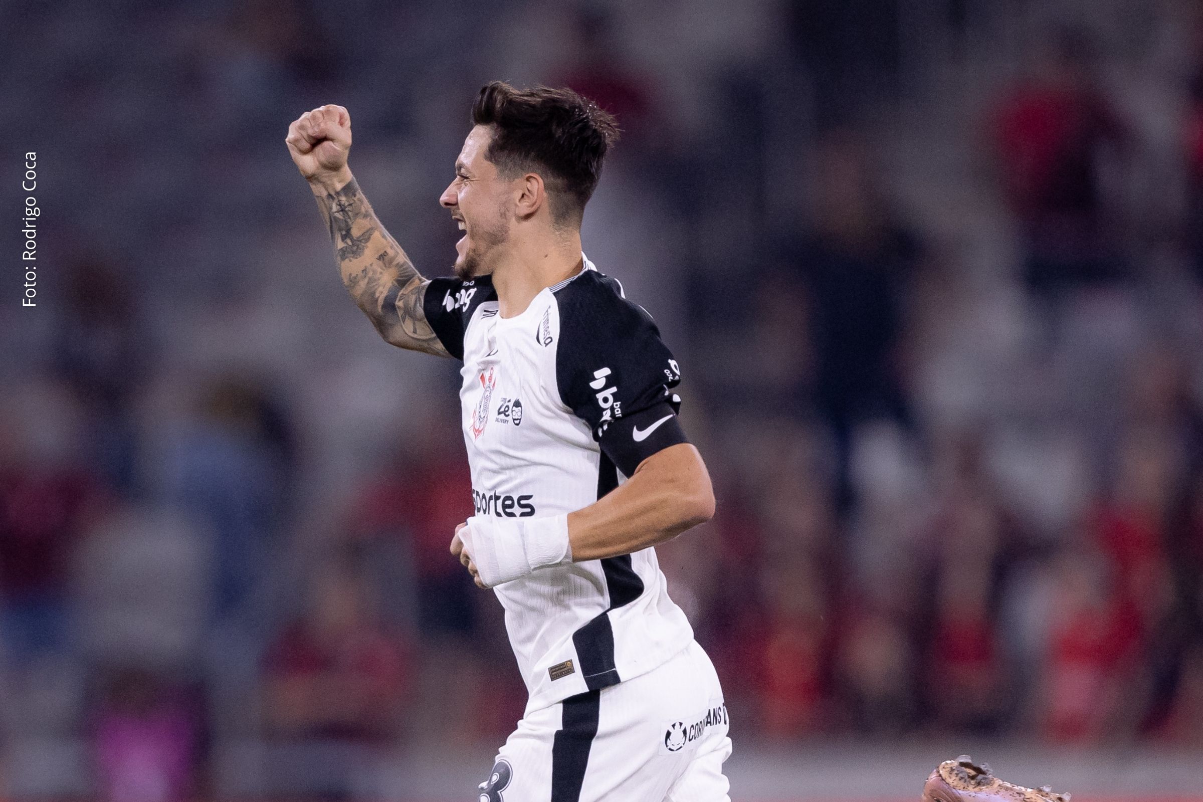 Gol de Rodrigo Garro garante triunfo fora de casa em jogo atrasado da 2ª rodada do Campeonato Brasileiro.