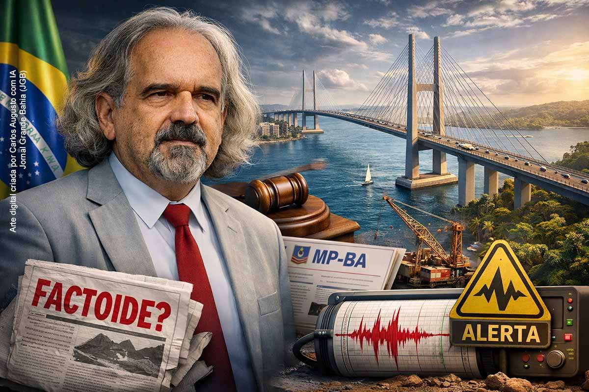 O deputado estadual Marcelino Galo (PT) afirmou que críticas classificadas por ele como “factoides” não impedirão a construção da Ponte Salvador–Itaparica. Segundo o parlamentar, o Ministério Público da Bahia já avaliou a hipótese de risco sísmico e não identificou ameaça iminente. Galo destacou ainda a criação da Secretaria Extraordinária SVPonte para acompanhar o projeto e reiterou que o empreendimento é considerado estratégico para a mobilidade e o desenvolvimento econômico do estado.
