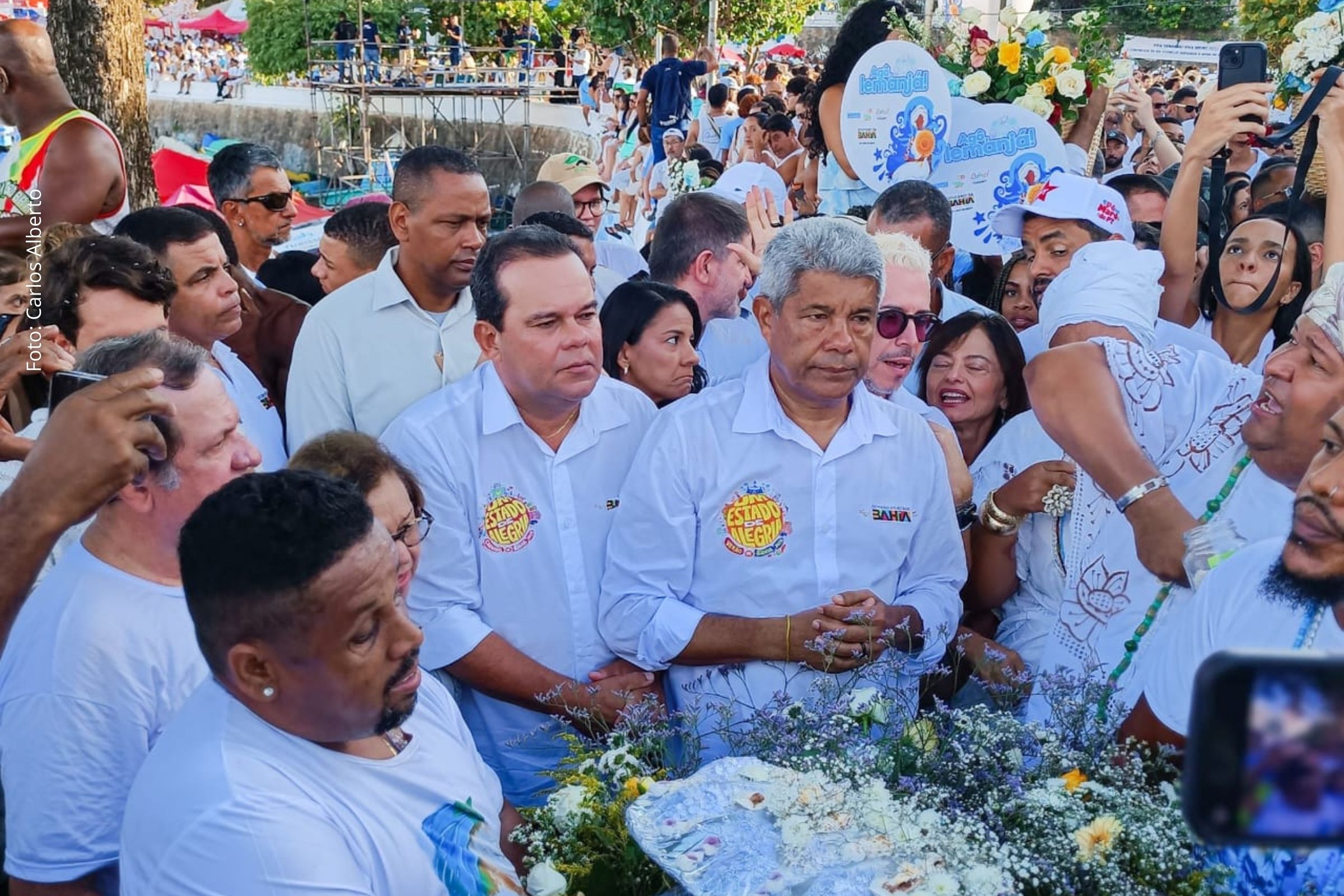 Salvador: Festa de Iemanjá reúne milhares no Rio Vermelho, mobiliza 1,1 mil agentes de segurança e tem acompanhamento do vice-governador Geraldo Júnior