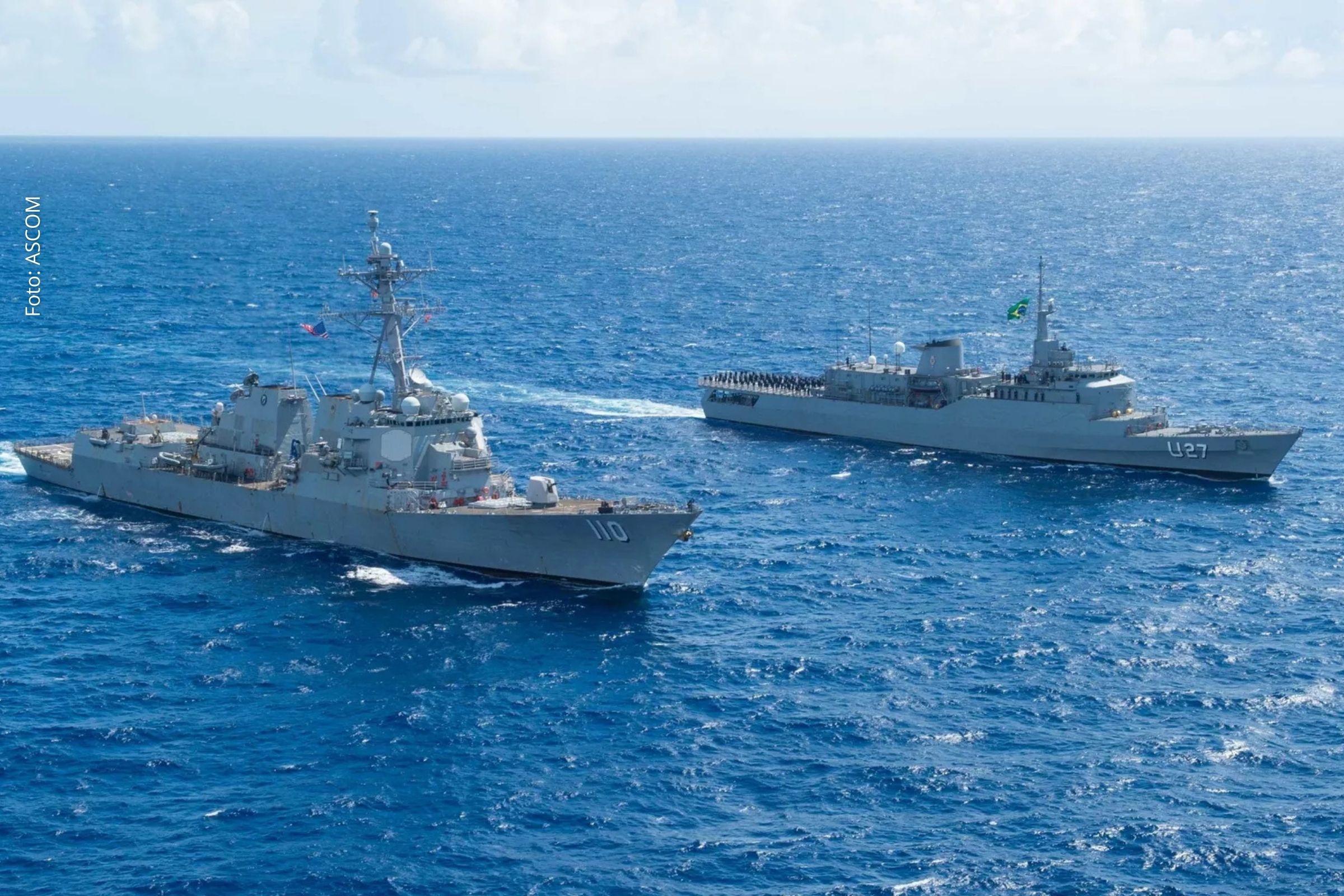 Levantamento aponta aumento da presença naval norte-americana na região e despesas diárias superiores a US$ 20 milhões durante picos da missão.