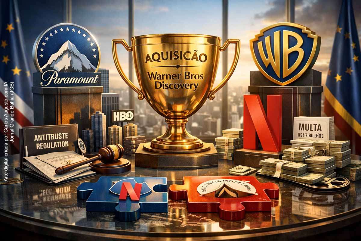 A Netflix anunciou que não elevará sua oferta para adquirir a Warner Bros Discovery, encerrando sua participação na disputa e deixando a Paramount Skydance próxima de assumir o controle do conglomerado. A proposta rival, de US$ 31 por ação, inclui garantias financeiras robustas e apoio de investidores bilionários. O caso evidencia a consolidação do mercado audiovisual e os desafios enfrentados por estúdios tradicionais diante do avanço global das plataformas de streaming.