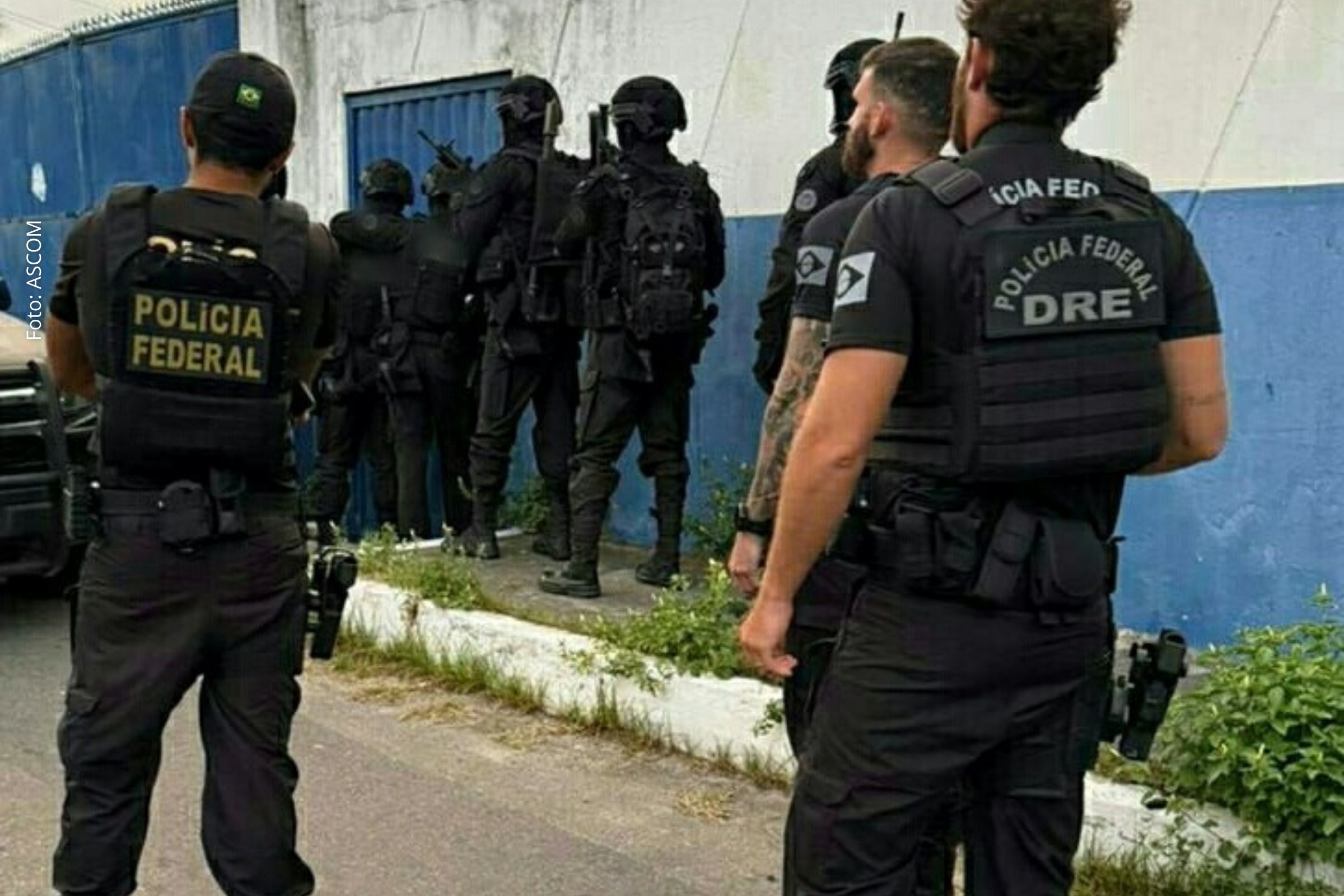 Operação com apoio da PM da Bahia identificou inserção de drogas em contêineres de exportação com destino à Europa.