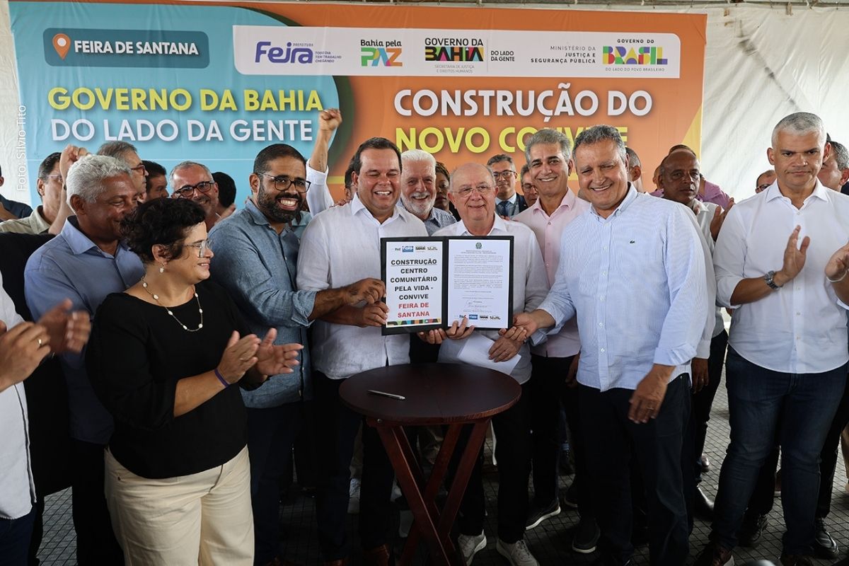 Equipamento público integra o programa Bahia pela Paz e contará com apoio do Ministério da Justiça e Segurança Pública.
