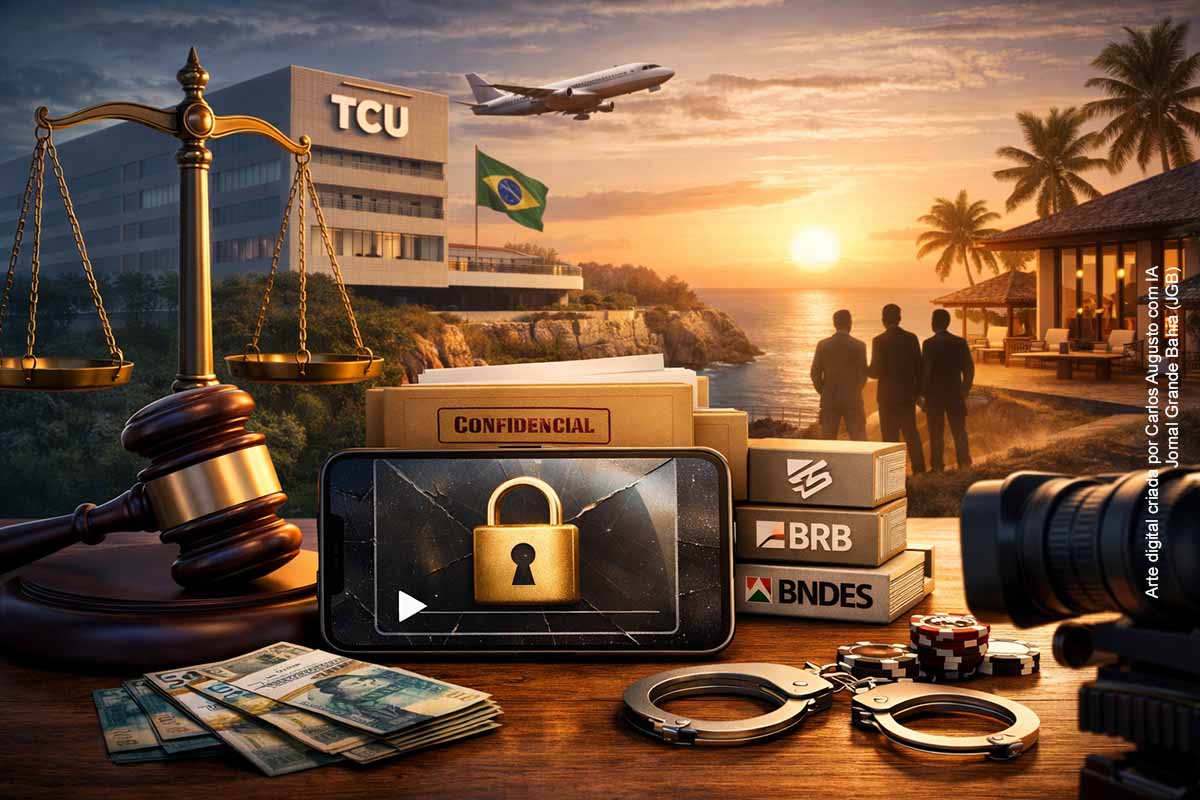 O TCU arquivou pedido do Ministério Público junto à Corte para investigar supostas festas atribuídas a Daniel Vorcaro, ex-controlador do Banco Master, em Trancoso. A representação buscava identificar autoridades presentes e eventual uso de recursos públicos. O tribunal entendeu não haver elementos suficientes para instaurar procedimento. O caso segue restrito a eventuais apurações em outras instâncias.