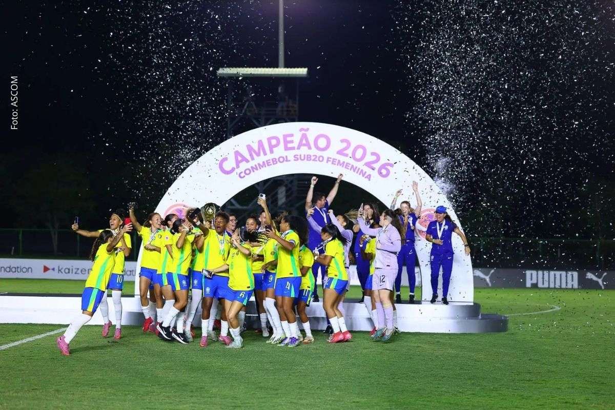 Seleção marca com Tainá e Clarinha, mantém hegemonia continental e confirma classificação para o torneio internacional de setembro.