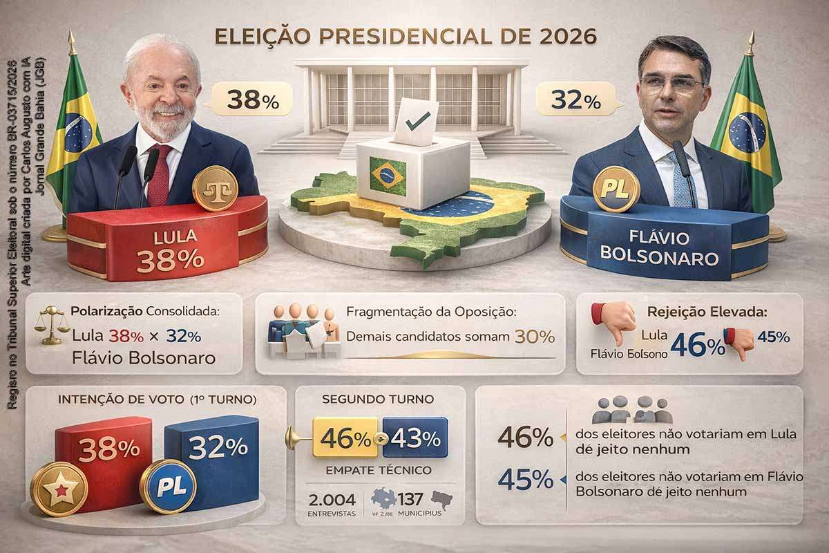 Polarização, rejeição elevada e disputa aberta: o retrato político da ...