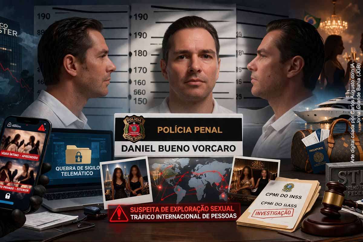 A investigação sobre Daniel Vorcaro ganhou novos desdobramentos após a identificação de vídeos íntimos e registros de mulheres estrangeiras em seu celular. O material levanta suspeitas de exploração sexual e possível tráfico de pessoas, ampliando o escopo do caso Banco Master. O STF determinou a retirada dos dados da CPMI e sua análise pela Polícia Federal, enquanto especialistas alertam para riscos jurídicos e institucionais decorrentes do vazamento.