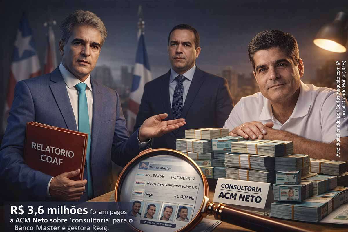 Salvador, segunda-feira (16/03/2026): deputado estadual Robinson Almeida questiona declarações do prefeito Bruno Reis sobre atividades de consultoria atribuídas ao ex-prefeito ACM Neto após a eleição de 2022.