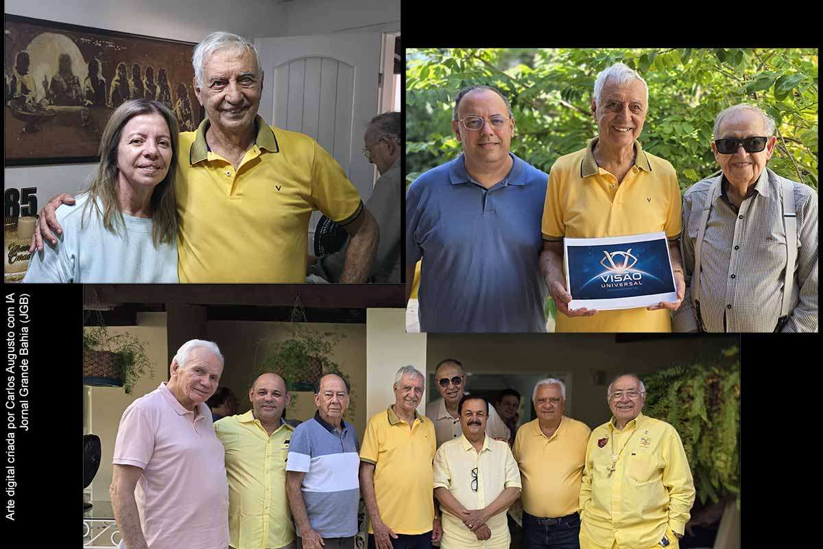 Salvador (BA), sábado (14/09/2026) — O advogado, jornalista e escritor Joseval Carneiro celebrou seus 85 anos em encontro reservado na capital baiana, marcado pelo lançamento do instituto “Visão Universal, uma nova perspectiva”, iniciativa voltada à produção intelectual, debates contemporâneos e difusão de ideias. O evento reuniu representantes da imprensa, do Judiciário, do setor empresarial e da saúde, consolidando-se como um ambiente de articulação institucional e valorização da tradição cultural e intelectual na Bahia.