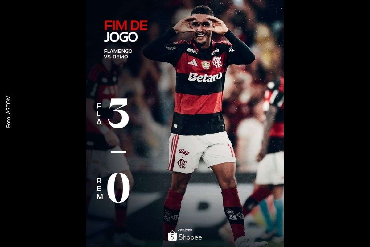 Rubro-Negro chega aos 13 pontos e assume quarta colocação após sequência positiva na Série A.