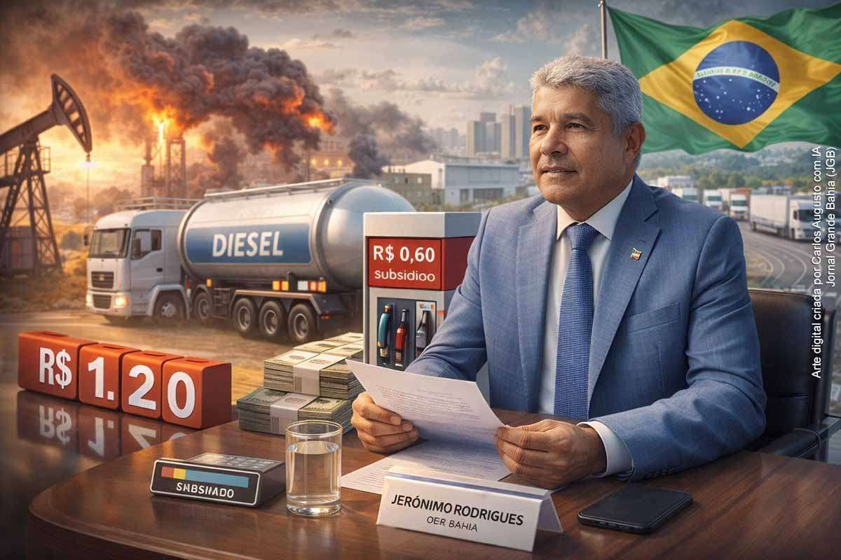 A Bahia aderiu à política federal de subsídio ao diesel, assumindo metade do custo de até R$ 1,20 por litro para conter os efeitos da alta internacional dos combustíveis. A medida busca reduzir impactos econômicos, preservar o abastecimento e conter a inflação. O governo também anunciou reforço na fiscalização para garantir o repasse ao consumidor, enquanto especialistas alertam para limites fiscais e riscos de distorções.