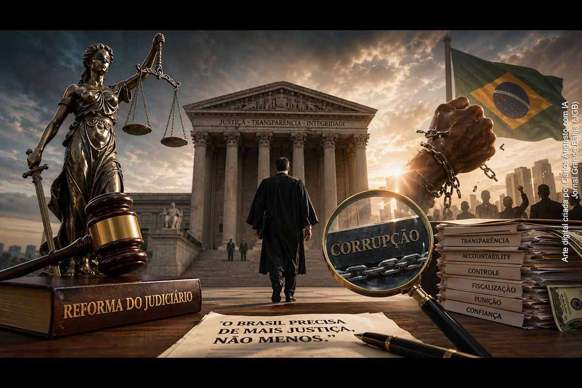 Nesta segunda-feira (27/04/2026), o debate sobre a corrupção no Judiciário brasileiro ganha novo fôlego diante de críticas à impunidade de magistrados, à fragilidade dos mecanismos de controle e à crescente perda de credibilidade das instituições, enquanto o ministro Flávio Dino defende uma reforma estrutural do sistema de Justiça, com penas mais rigorosas, fortalecimento da fiscalização e ampliação da transparência para restaurar a confiança pública e garantir a efetividade do Estado Democrático de Direito..