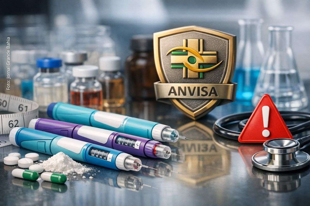 Medidas anunciadas na segunda-feira (06/04/2026) ampliam controle sobre medicamentos manipulados com semaglutida, tirzepatida e liraglutida.