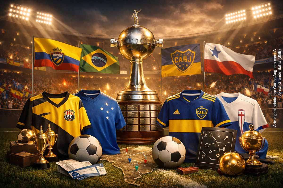 A primeira rodada da fase de grupos da Libertadores 2026 reúne confrontos marcados por tradição, equilíbrio e retomadas competitivas. Barcelona SC e Cruzeiro se enfrentam pela primeira vez, enquanto Boca Juniors mantém vantagem histórica sobre a Universidad Católica. No Grupo B, Tolima e Universitario protagonizam duelo equilibrado. O cenário aponta para maior competitividade entre ligas sul-americanas e redução de hegemonias tradicionais.