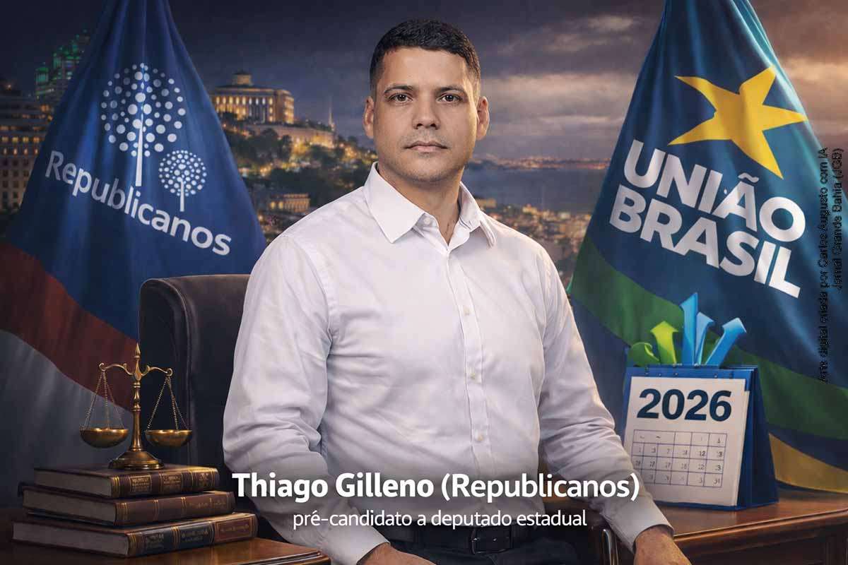 Dr. Thiago Gilleno deixou o PSD após 12 anos e se filiou ao Republicanos, iniciando nova fase política com pré-candidatura a deputado estadual. A mudança ocorre em meio a reorganizações partidárias na Bahia e, nos bastidores, é associada a um possível alinhamento ao grupo de ACM Neto para 2026. O ex-prefeito mantém foco em saúde, desenvolvimento regional e fortalecimento dos municípios, preservando alianças políticas construídas ao longo de sua trajetória.