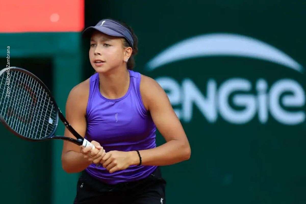 Tenista brasileira conquista título em São Paulo e assegura presença na chave feminina juvenil de Roland Garros.