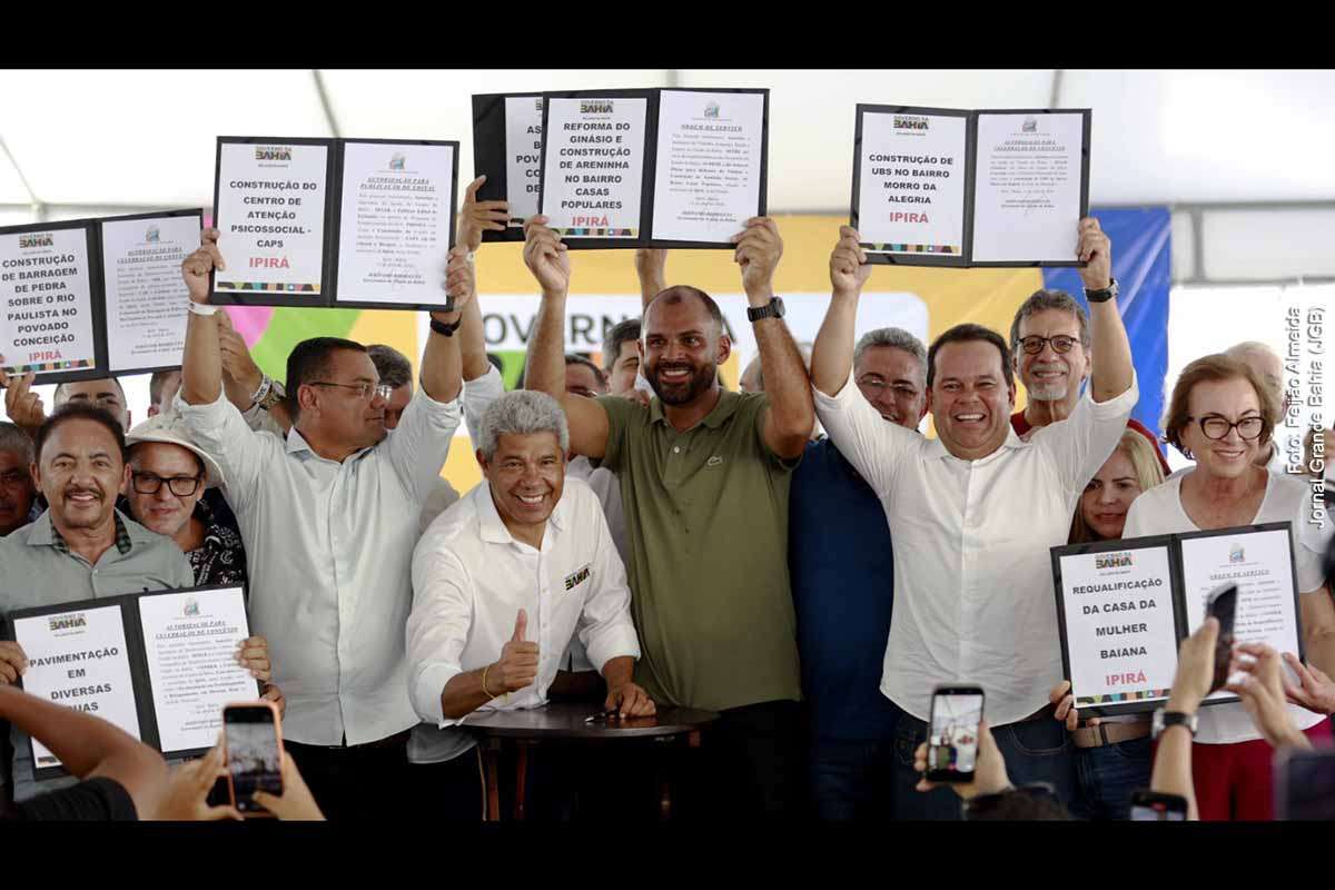O Governo da Bahia inaugurou um colégio de tempo integral em Ipirá e anunciou investimentos em educação, infraestrutura, saúde e desenvolvimento rural. A unidade escolar recebeu mais de R$ 35 milhões e integra a expansão da rede integral no estado. Obras de mobilidade, abastecimento de água, equipamentos de saúde e intervenções urbanas também foram autorizadas, beneficiando milhares de moradores e reforçando a presença estatal no interior.