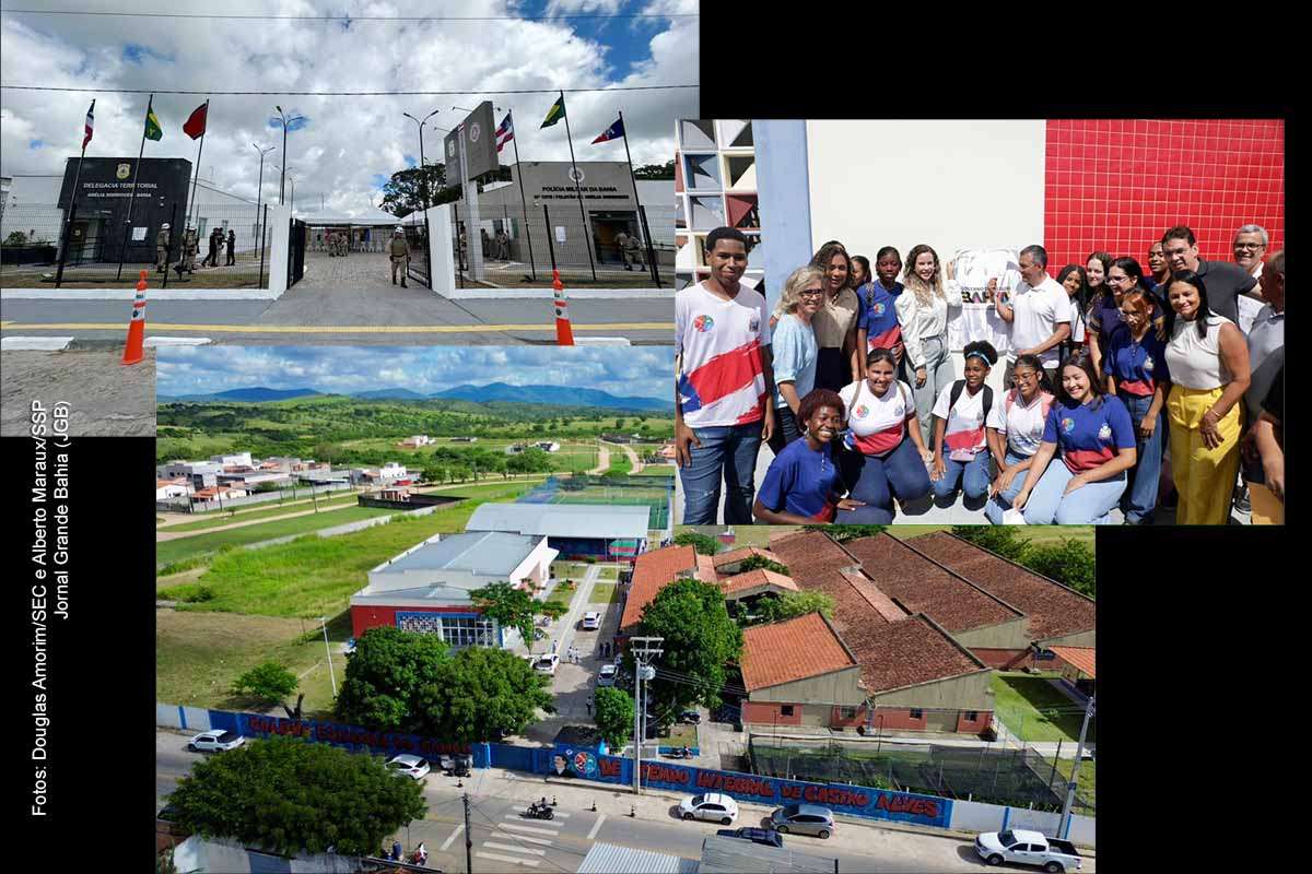O Governo da Bahia realizou, em 10 de abril de 2026, entregas simultâneas em cinco municípios, somando cerca de R$ 48 milhões em investimentos. As ações contemplam educação, infraestrutura, abastecimento de água, produção rural e segurança pública. Seabra concentrou o maior volume de recursos. A iniciativa integra uma estratégia de interiorização das políticas públicas, com cronograma de obras previsto até junho de 2026.