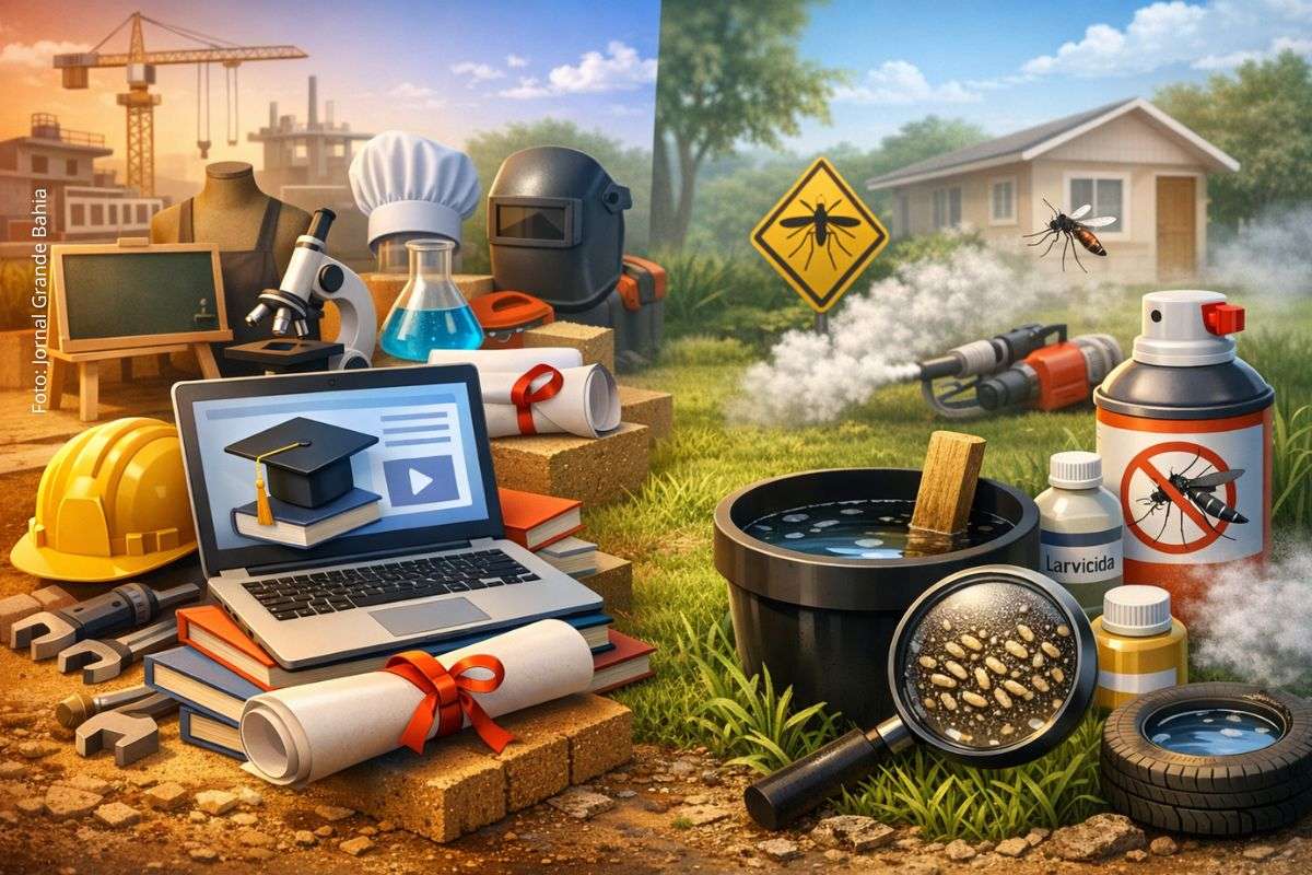 Ações realizadas nesta terça-feira (28/04/2026) envolvem qualificação profissional e estratégias de monitoramento do Aedes aegypti.