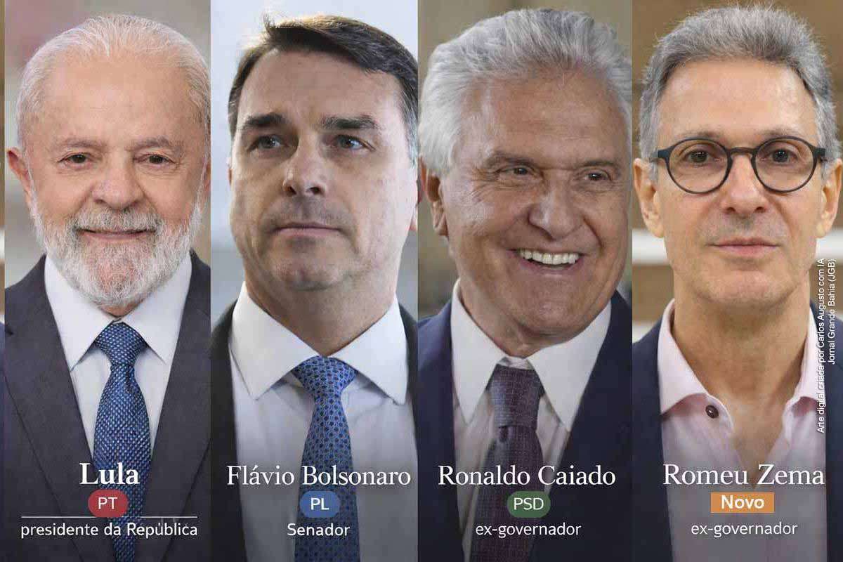 A oposição ao governo Lula consolida três principais pré-candidatos à Presidência em 2026: Flávio Bolsonaro (PL), Ronaldo Caiado (PSD) e Romeu Zema (Novo). O cenário evidencia divisão entre bolsonarismo, direita institucional e liberal. A ausência de unidade pode comprometer a competitividade eleitoral, tornando decisiva a construção de alianças ao longo do processo político.
