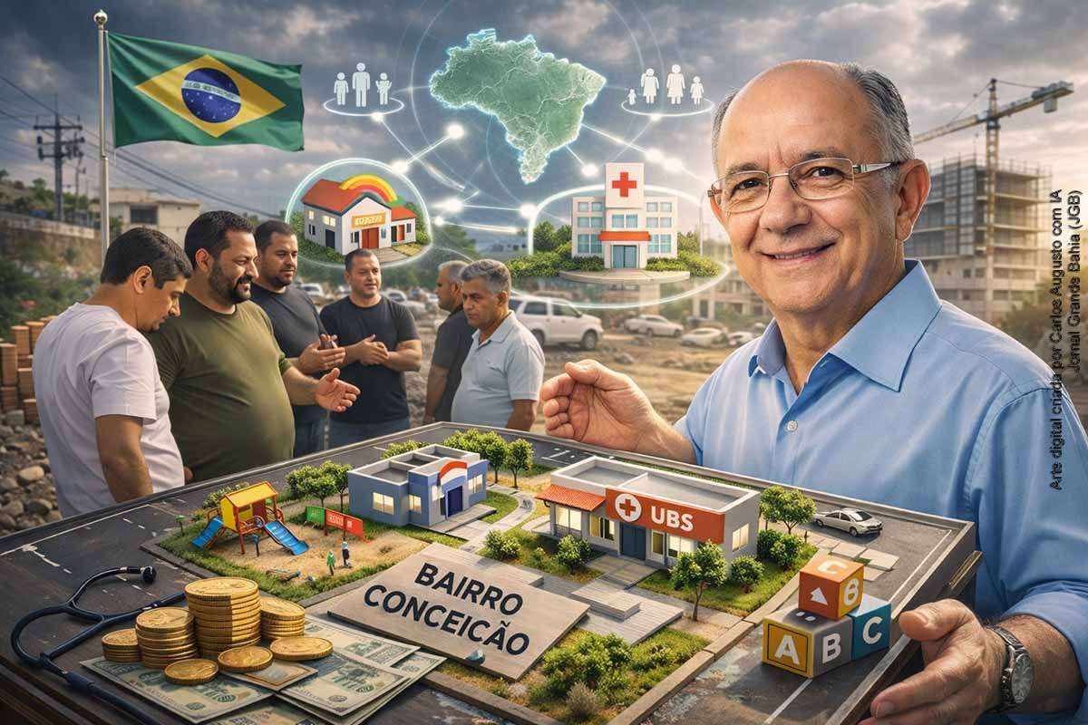 Na manhã de sábado, 11 de abril de 2026, o prefeito José Ronaldo vistoriou áreas no bairro Conceição, em Feira de Santana, para avaliar a implantação de uma creche e de uma Unidade Básica de Saúde. Acompanhado por equipe técnica e autoridades municipais, o gestor destacou a importância de escolher locais acessíveis à população. A visita integra o planejamento da Prefeitura para ampliar serviços públicos essenciais e atender demandas estruturais da comunidade.