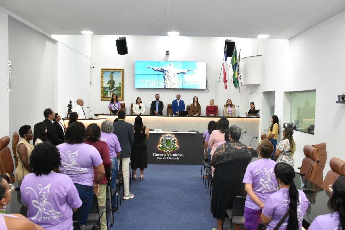 Sessão solene discutiu conscientização, atendimento multidisciplinar e inclusão social de pessoas com fibromialgia.