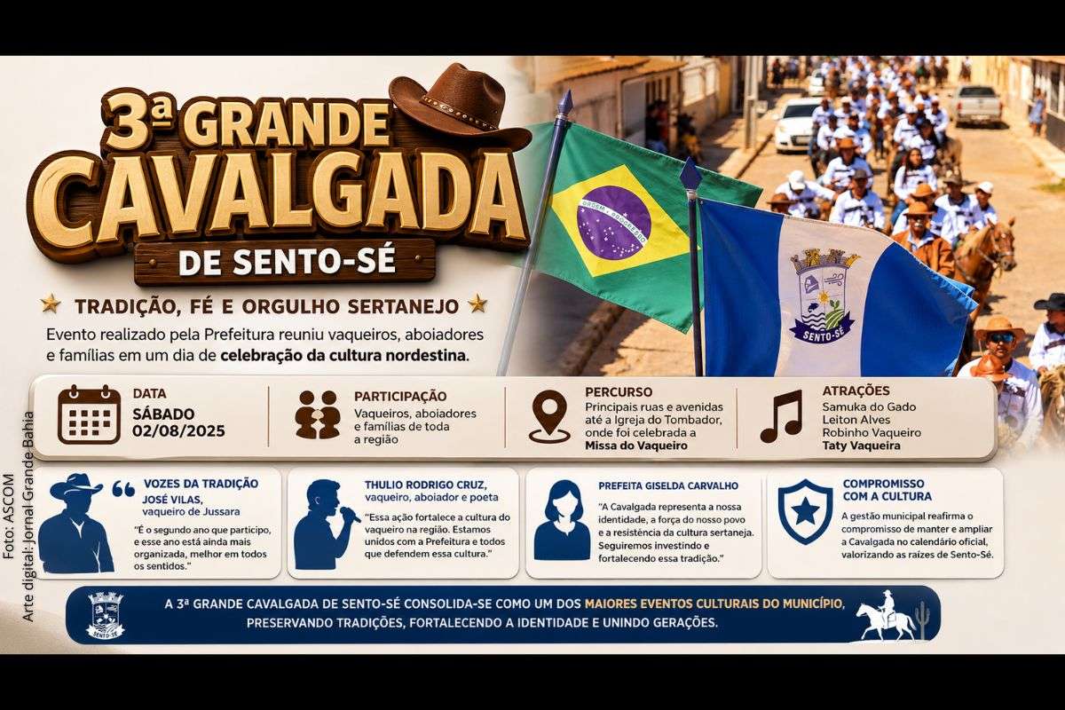 Evento promovido pela Prefeitura mobilizou participantes da região e integrou programação religiosa e musical.