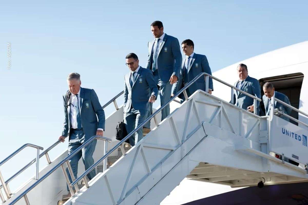 Delegação brasileira inicia preparação final em solo norte-americano antes do primeiro jogo da Copa do Mundo da FIFA 2026.