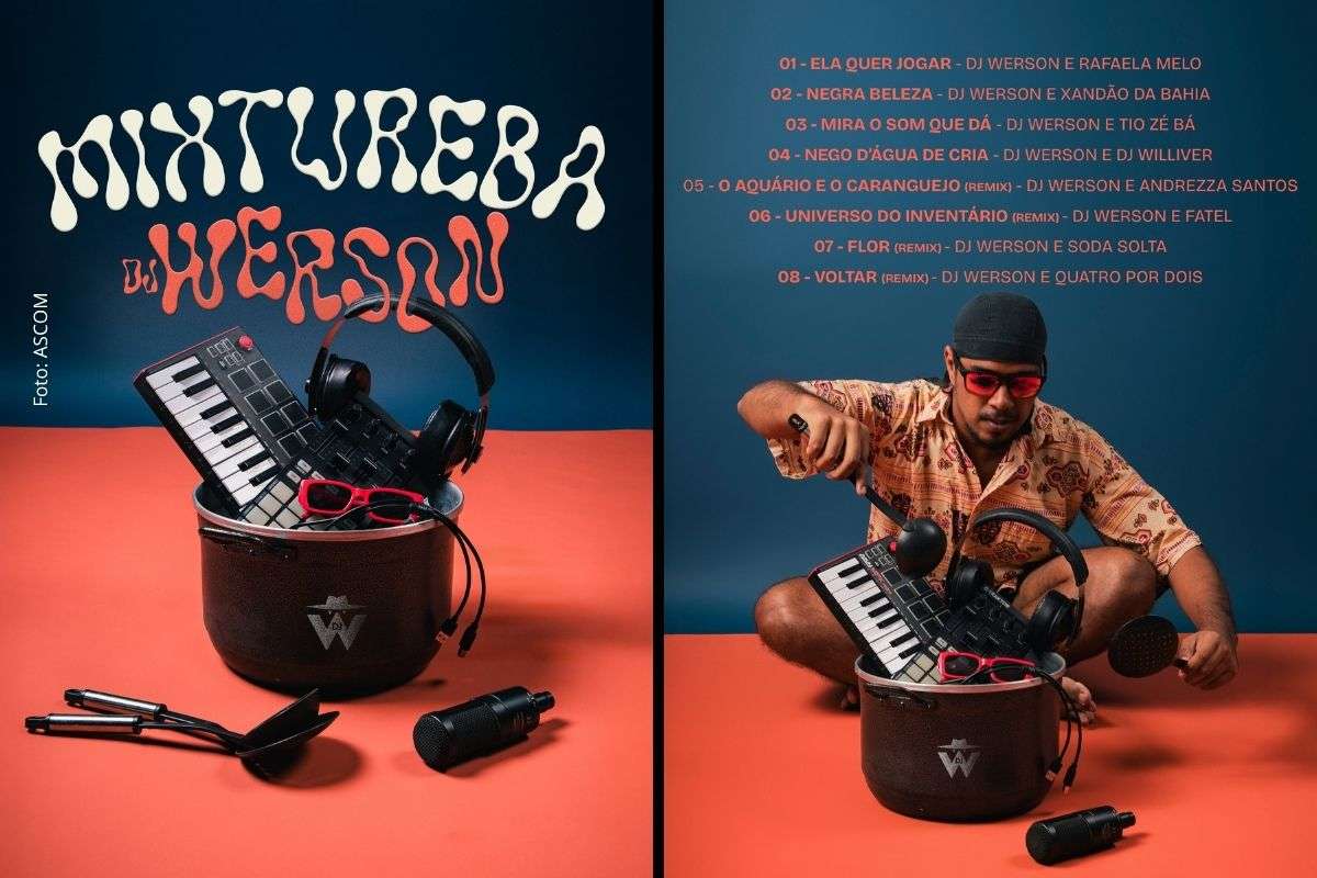 Álbum reúne oito faixas, parcerias regionais e apoio da Lei Paulo Gustavo com distribuição em plataformas de streaming.