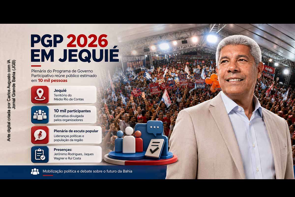 PGP 2026 reúne público estimado em 10 mil pessoas em Jequié, mobiliza ...