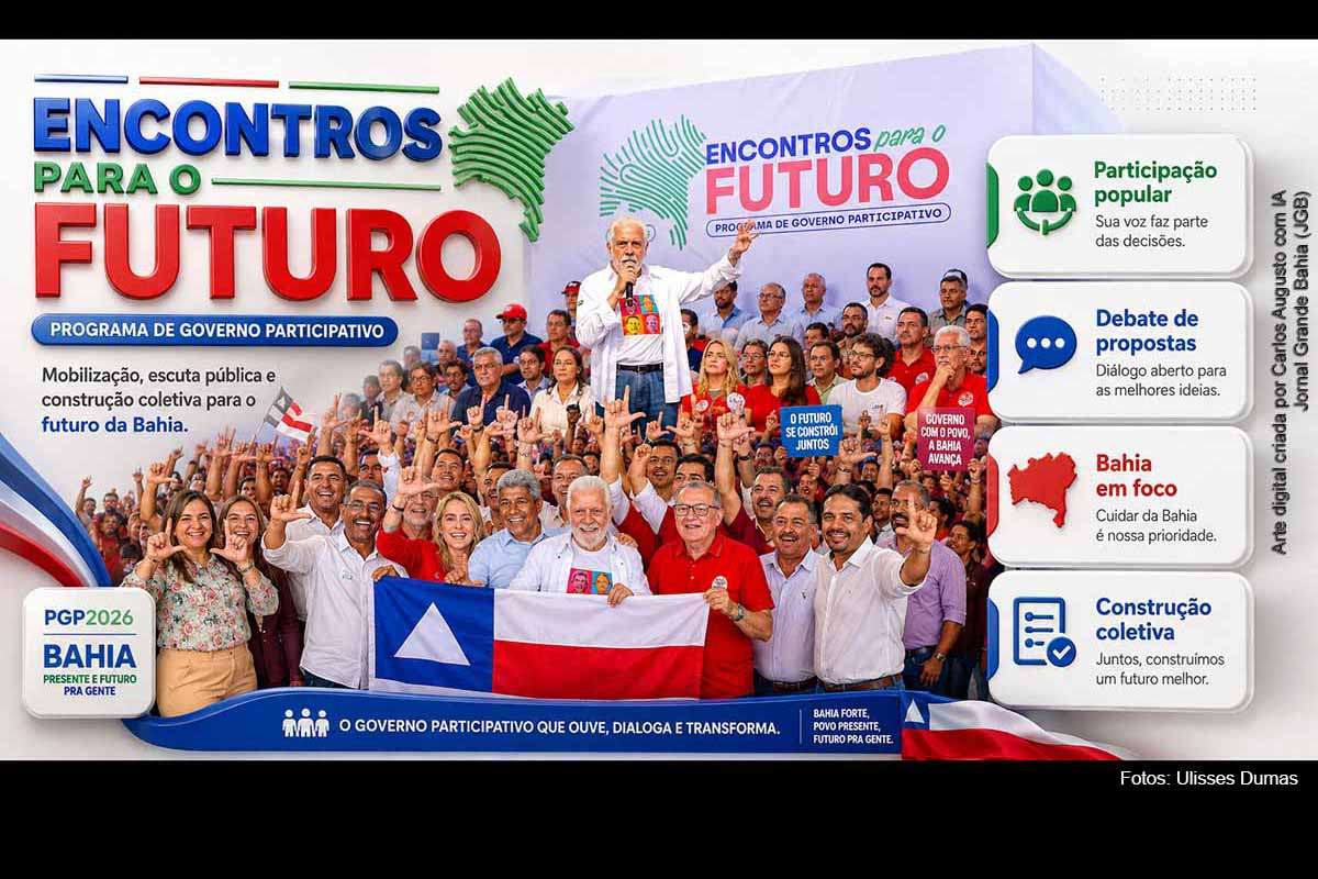 Durante plenária do PGP do Vale do Jiquiriçá, em Jaguaquara, Jaques Wagner defendeu a escuta popular como método de governo, criticou práticas atribuídas à oposição e citou a prefeita Edione Agostinone como exemplo de realinhamento político. O senador afirmou que o grupo governista segue orientações de Lula, não ordens, e sustentou que o programa deve orientar prioridades regionais e reduzir erros na gestão pública.