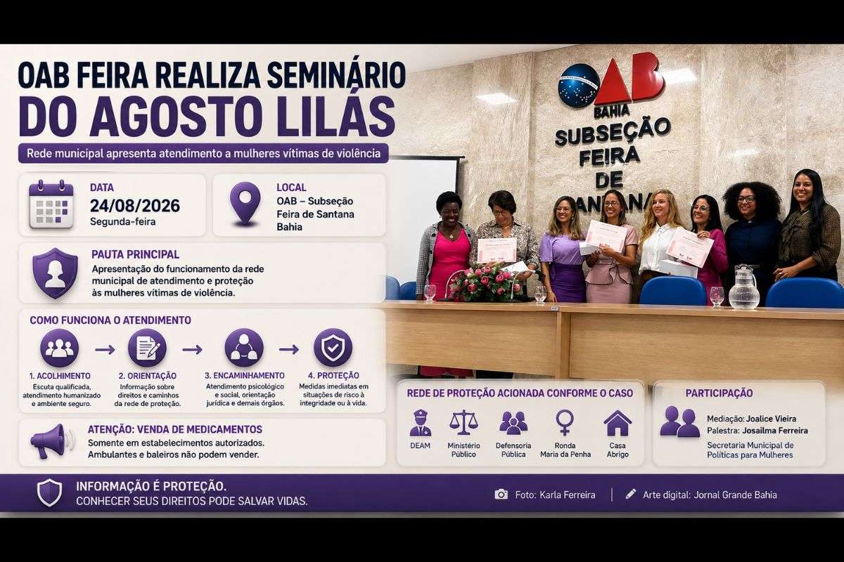 Evento reuniu profissionais e representantes da rede municipal para apresentar procedimentos de acolhimento, orientação e encaminhamento de mulheres em situação de violência.