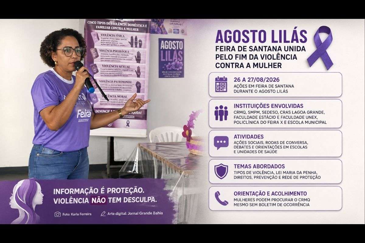 Atividades reuniram órgãos públicos, instituições de ensino e comunidade para orientar sobre direitos, formas de violência e serviços da rede de proteção.
