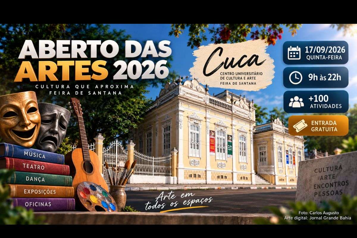Evento será realizado em 17 de setembro, das 9h às 22h, com música, teatro, dança, exposições, oficinas, artesanato e gastronomia.