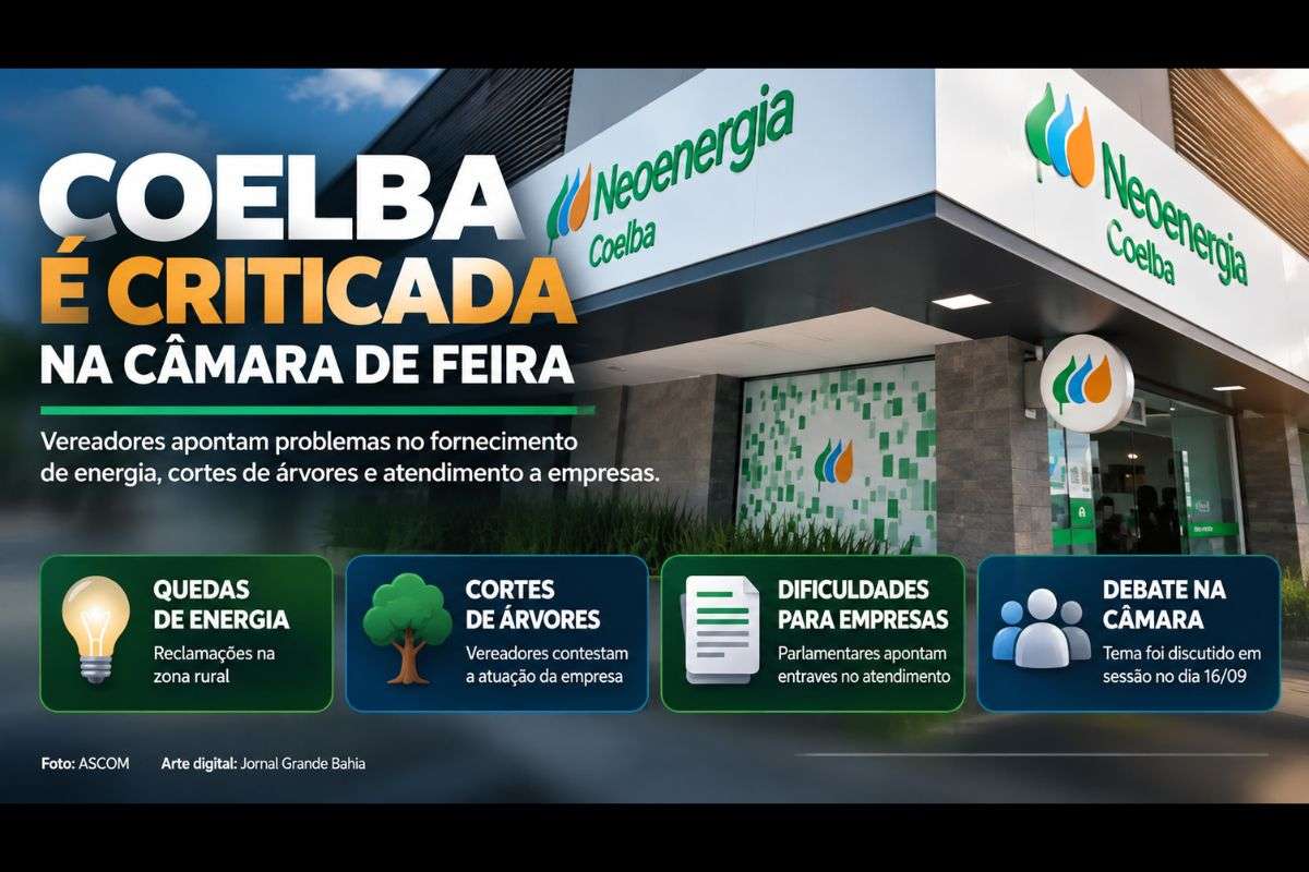 Vereadores Jorge Oliveira e Jurandy Carvalho relataram queixas sobre cortes de árvores, atendimento a empresas e interrupções no fornecimento de energia na zona rural.