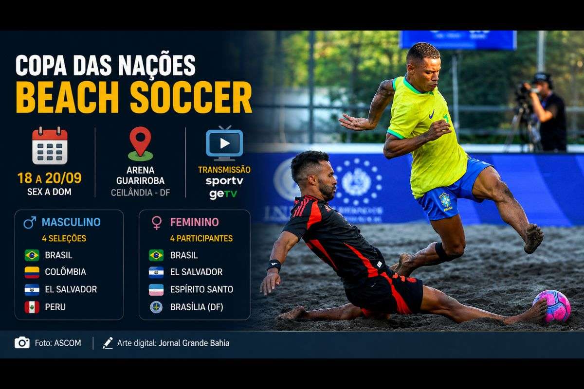 Competição será realizada na Arena Guariroba, com disputas masculinas e femininas e transmissão do sportv e geTV.