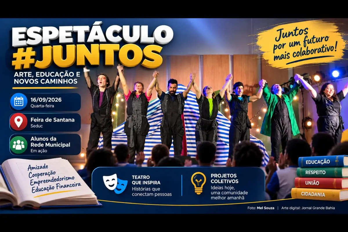 Apresentação ocorreu na Secretaria Municipal de Educação e integrou a programação da Feira Multidisciplinar da Educação da Rede Pública Municipal.