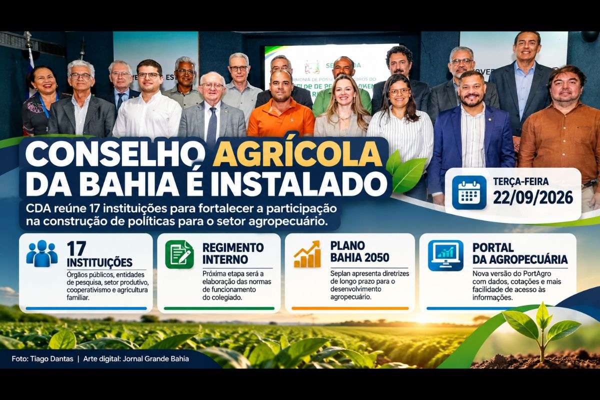 Colegiado vinculado à Seagri reúne órgãos públicos, entidades de pesquisa, setor produtivo, cooperativismo e agricultura familiar para discutir políticas agrícolas.